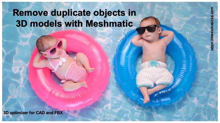 remove-duplicate-objects-in-3D-models