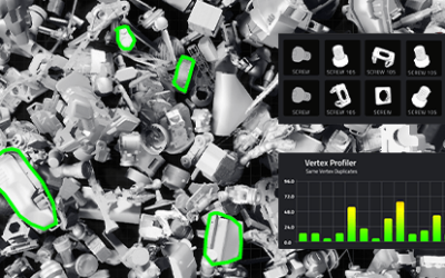 Minimize 3D content for AR/VR by optimizing repeated assets