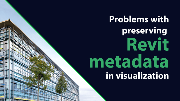 Problems with preserving Revit metadata in visualizations
