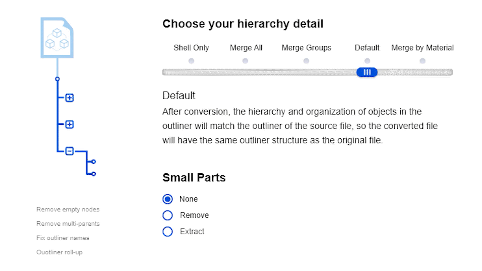 Outliner-cleanup-import-assistant